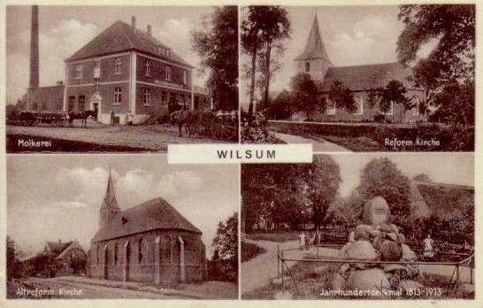 Wilsum, vier Ansichetn