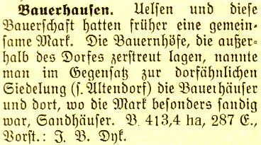Textkopie aus Jahrbuch 1926