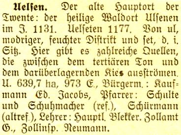 Textkopie aus Jahrbuch 1926